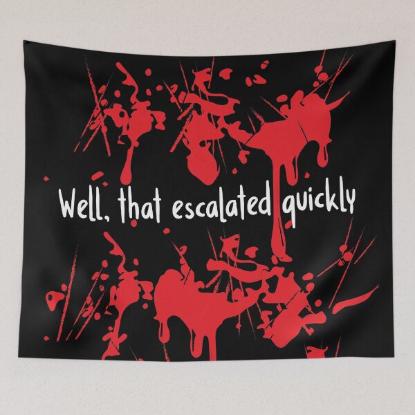 Item preview, MEME: ESCALATED QUICKLY REVERSED designed and sold by Madjack Tees Kiwi SuperStore.