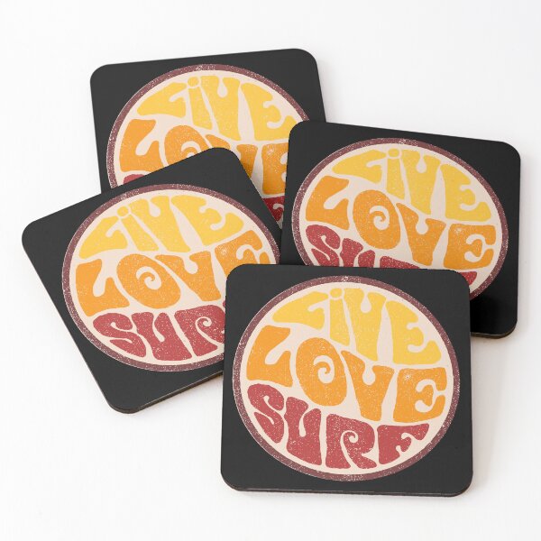 Item preview, Live Love Surf designed and sold by crosstheline.