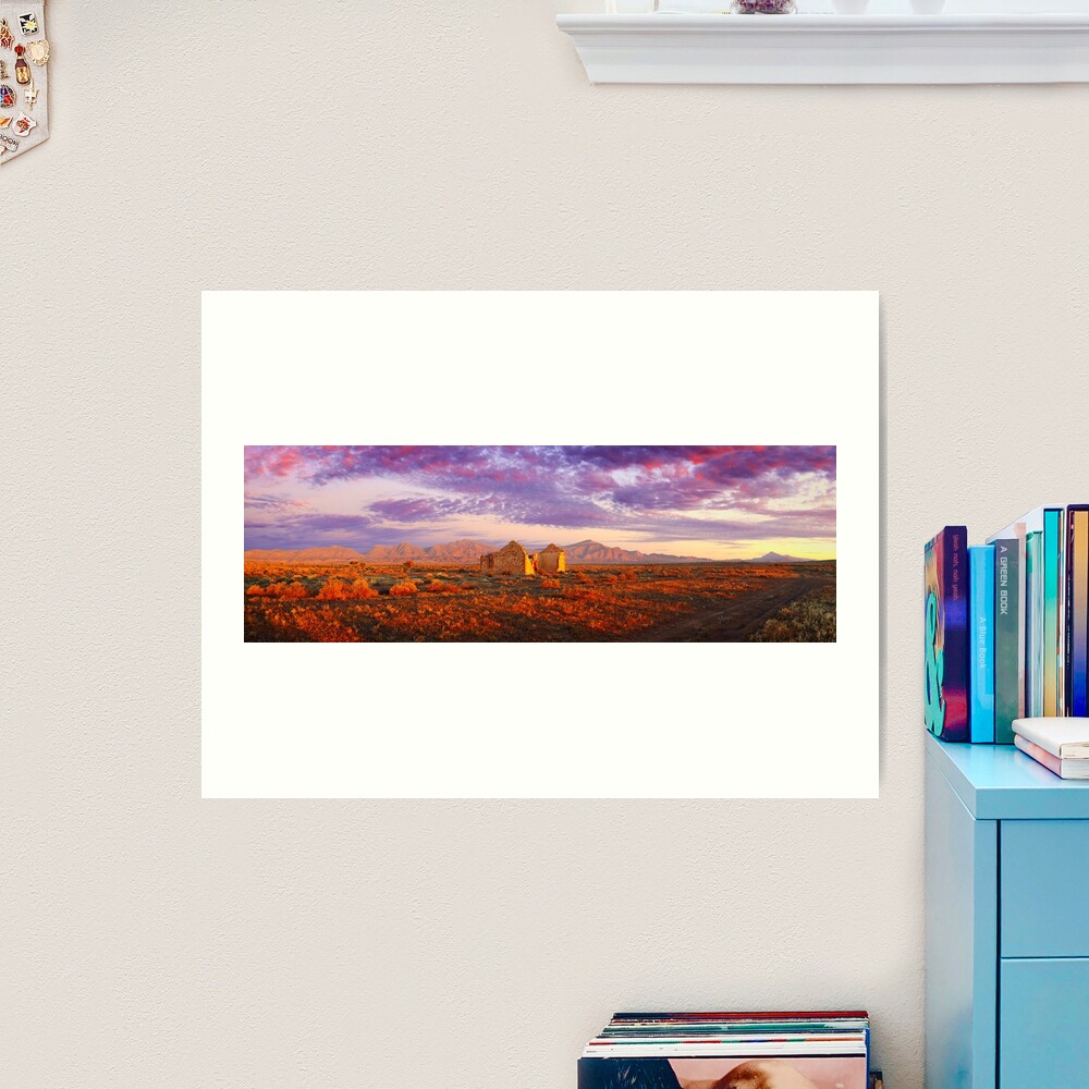 Settler's Ruin, Flinders Ranges, South Australia Art Print