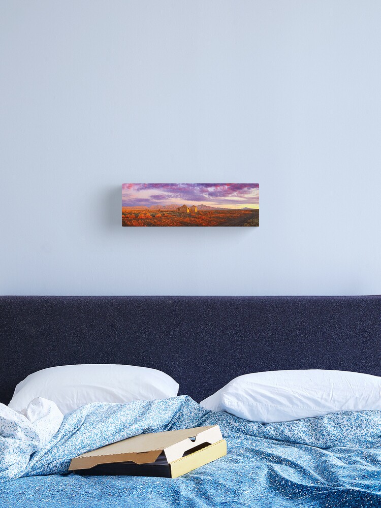 Thumbnail 1 of 3, Canvas Print, Settler's Ruin, Flinders Ranges, South Australia designed and sold by Michael Boniwell.