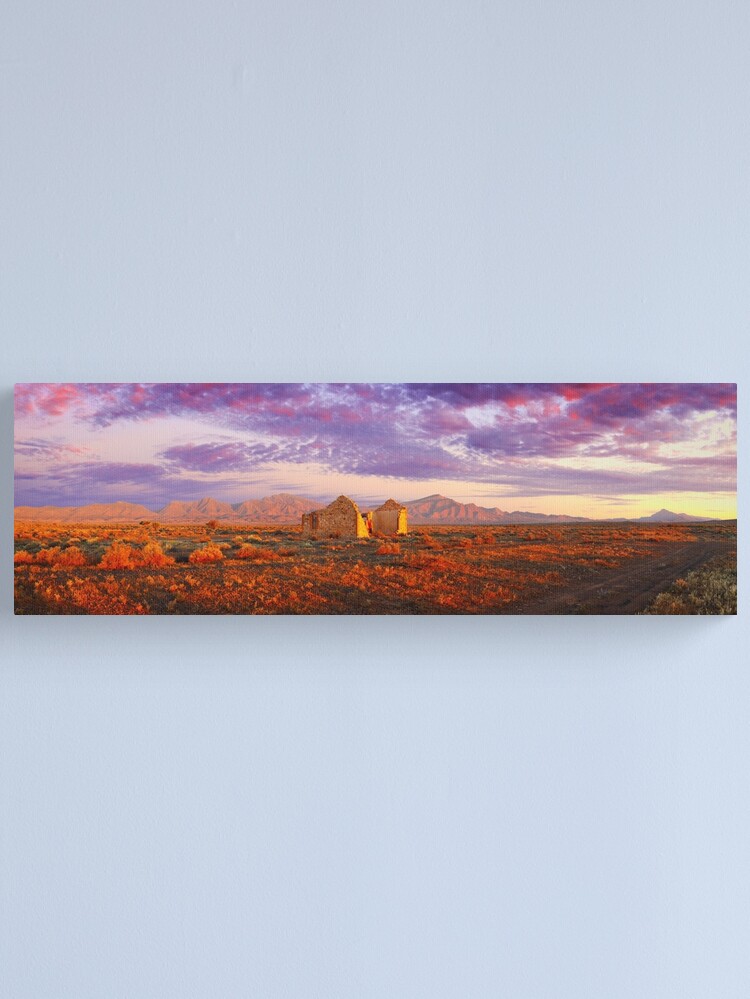 Alternate view of Settler's Ruin, Flinders Ranges, South Australia Canvas Print
