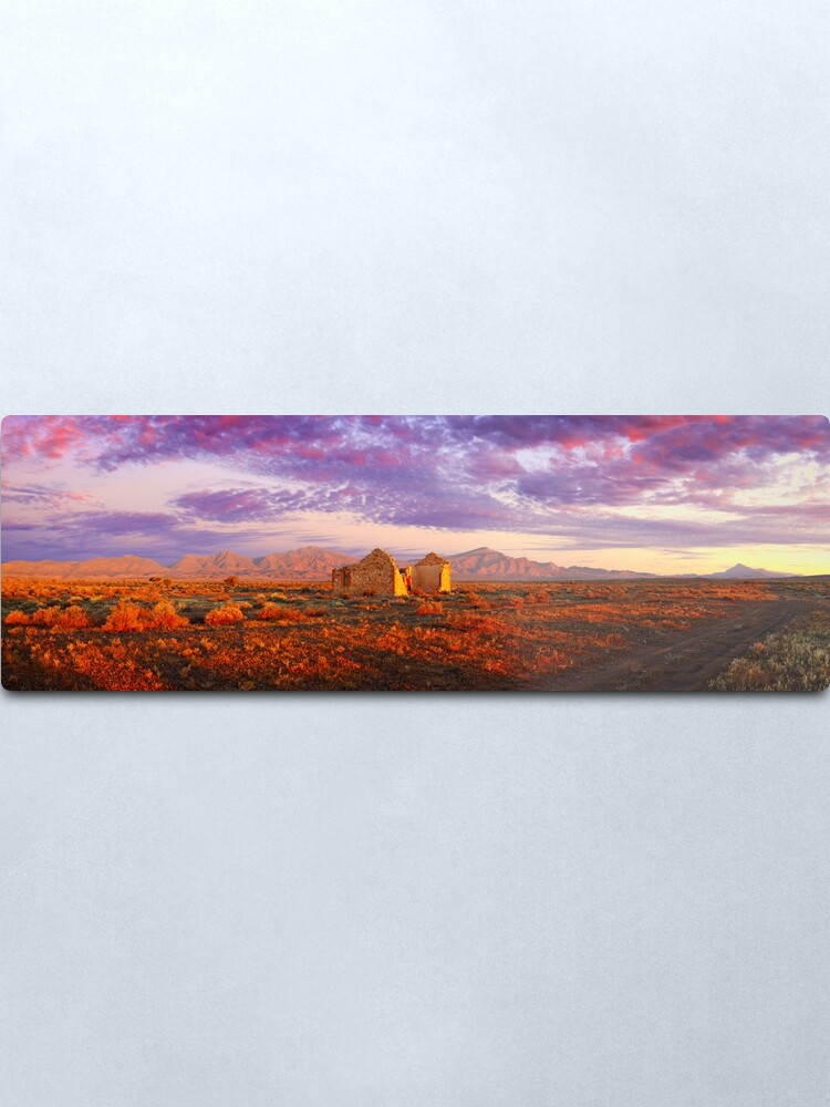 Alternate view of Settler's Ruin, Flinders Ranges, South Australia Metal Print