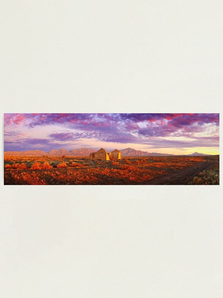 Alternate view of Settler's Ruin, Flinders Ranges, South Australia Photographic Print