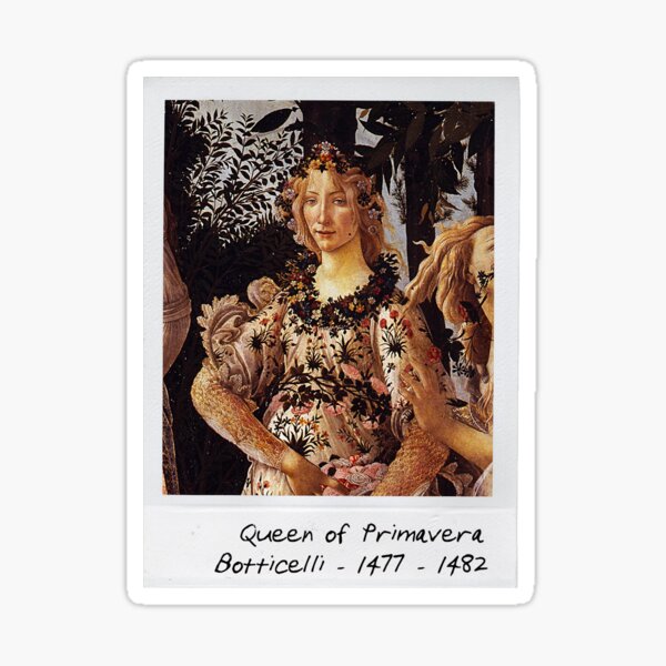 Vista previa del artículo con la obra «botticelli - reina de la primavera», diseñado y vendido por pripple.