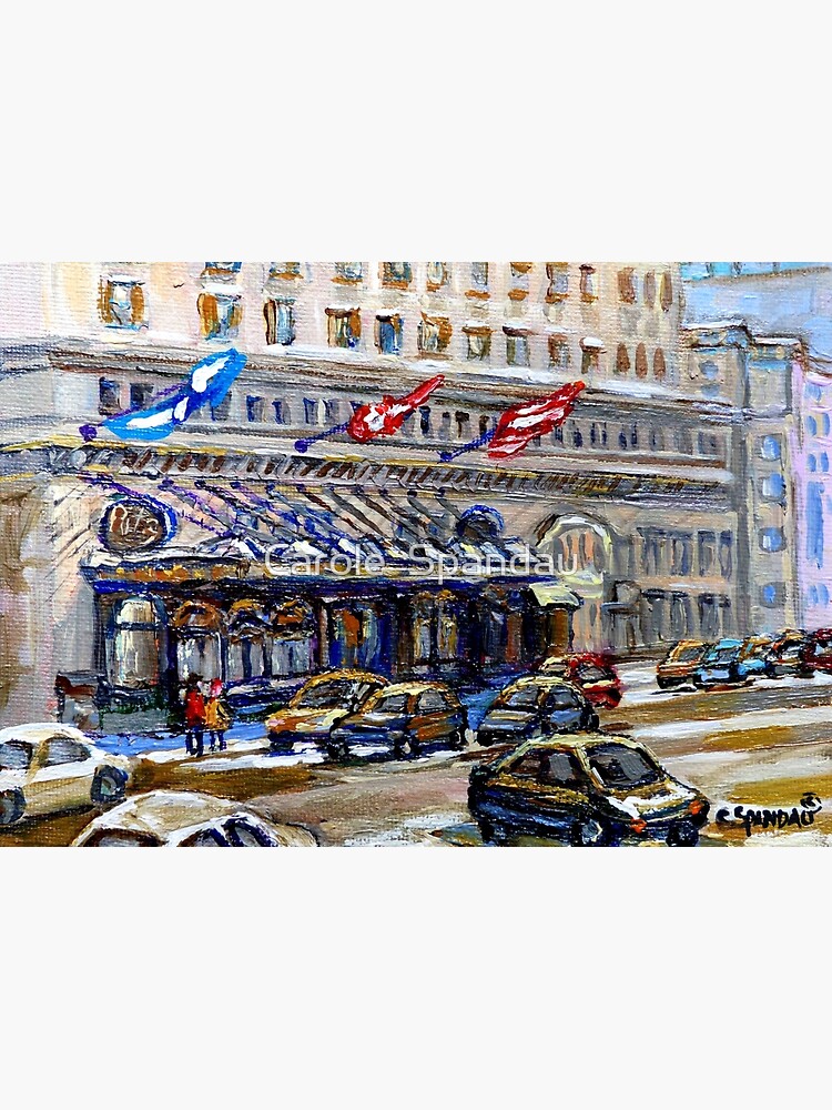 "Rue Sherbrooke Best Canadian Original Art For Sale Ritz Carlton
