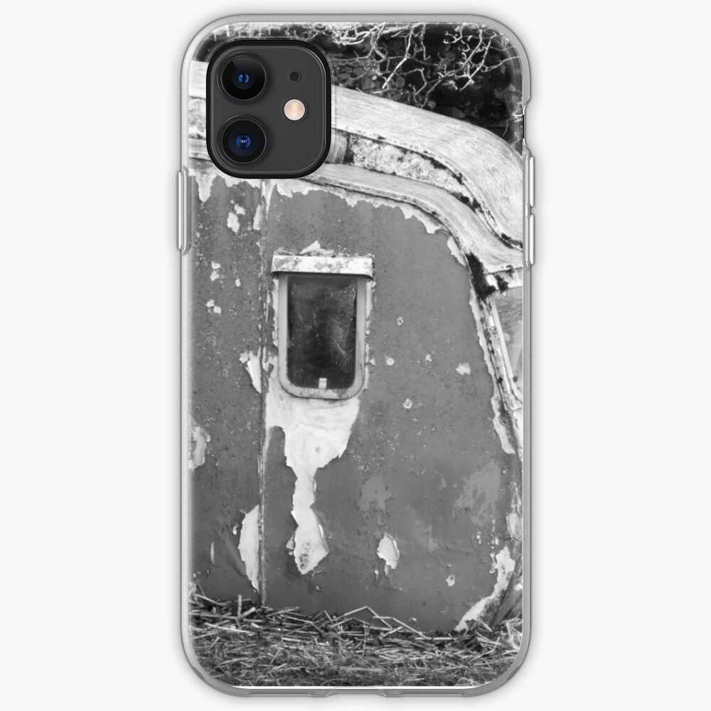 Old Caravan Rotting in a Field iPhone Case & Cover