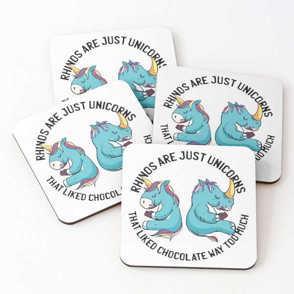 Item preview, Cute Rhino and Unicorn T-Shirt Desig. designed and sold by emphatic.