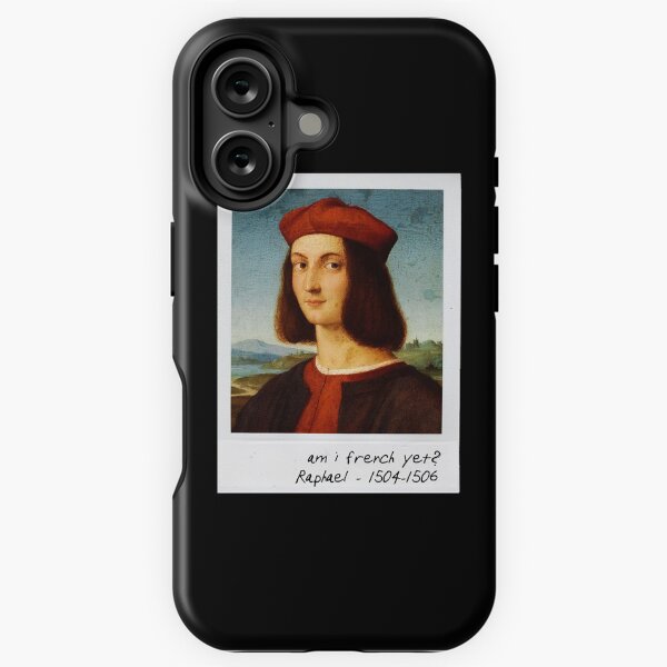 Vista previa del artículo con la obra «raphael - meme boina francesa», diseñado y vendido por pripple.
