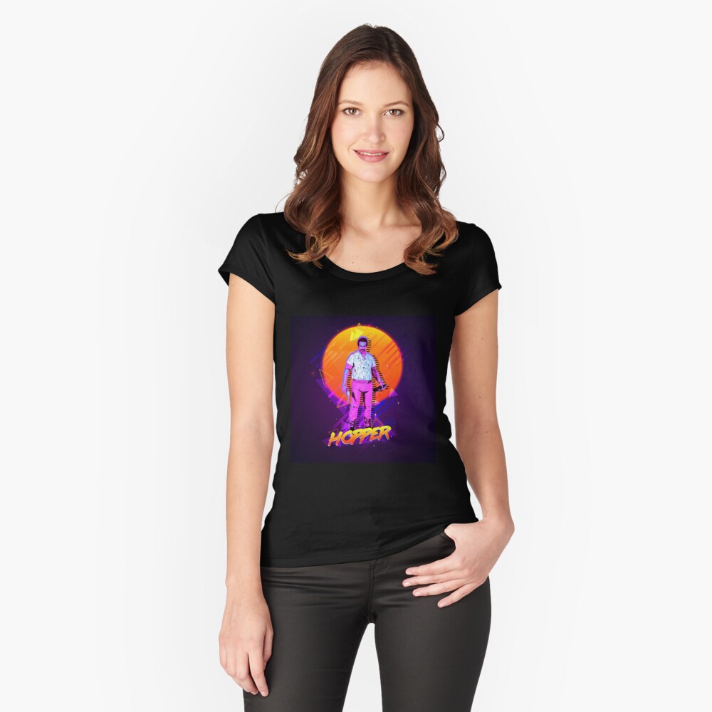Item preview, Fitted Scoop T-Shirt designed and sold by rickk18.