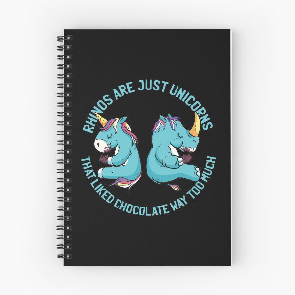 Item preview, Cute Rhino and Unicorn T-Shirt Desig. designed and sold by emphatic.