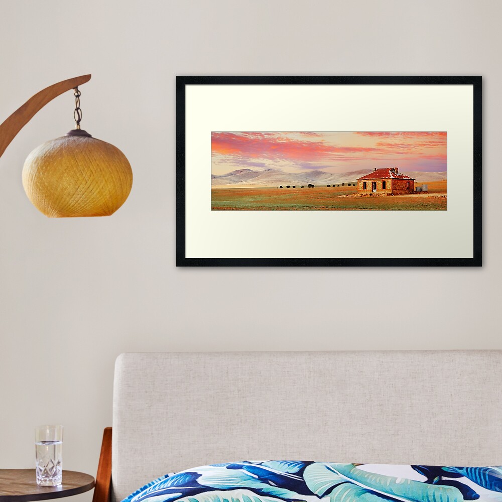 Burra Homestead, South Australia Framed Art Print