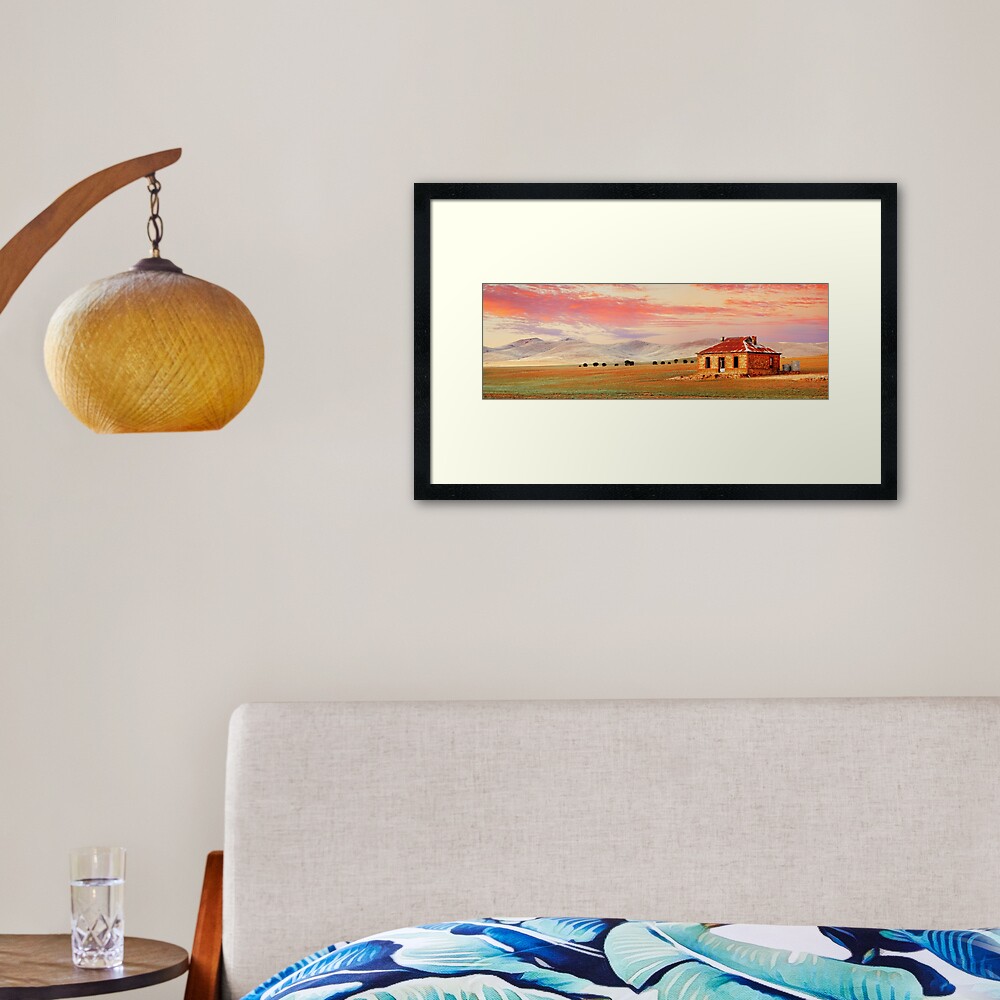 Burra Homestead, South Australia Framed Art Print