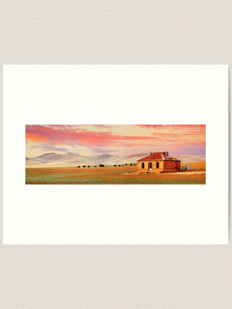 Alternate view of Burra Homestead, South Australia Art Print