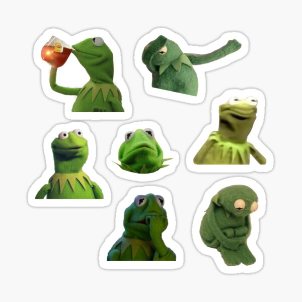 Kermit Stickers | Redbubble