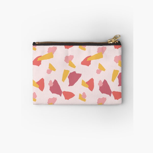 Item preview, Scraps of paper in the colors of summer - yellow and coral designed and sold by papierquarell.