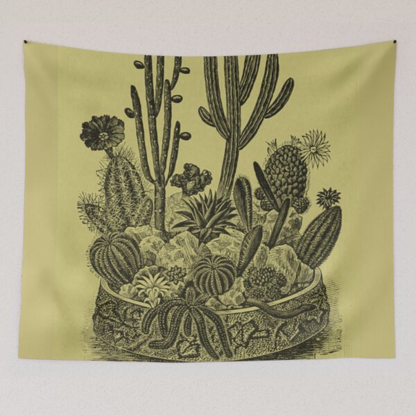 Item preview, Botanical Cacti And Succulents designed and sold by BlueSpecsStudio.