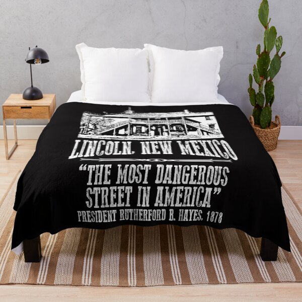 Item preview, Lincoln New Mexico - The Most Dangerous Street In America V2 designed and sold by NewMexicoTees.