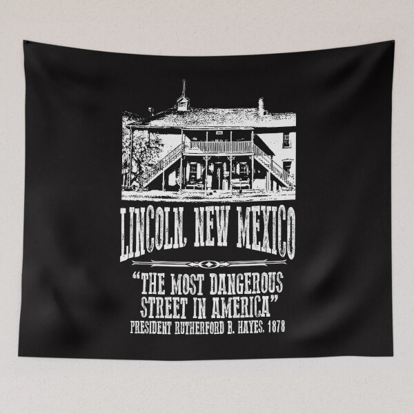 Item preview, Lincoln New Mexico - The Most Dangerous Street In America V2 designed and sold by NewMexicoTees.
