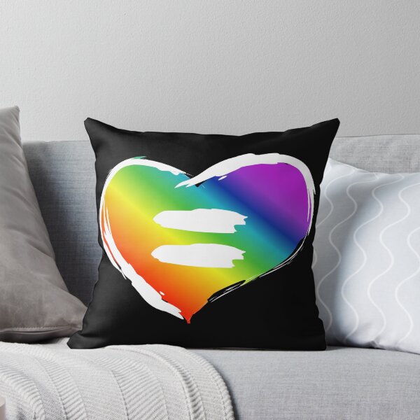 Item preview, LGBT Rainbow Equality Heart designed and sold by claudiasartwork.