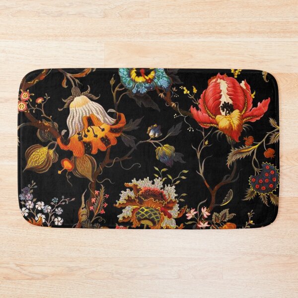 Item preview, Midnight Blue Red Gold Flower designed and sold by GuyBlank.
