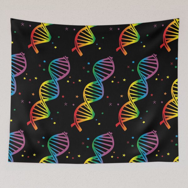 Item preview, Fabulous LGBT Rainbow DNA designed and sold by claudiasartwork.