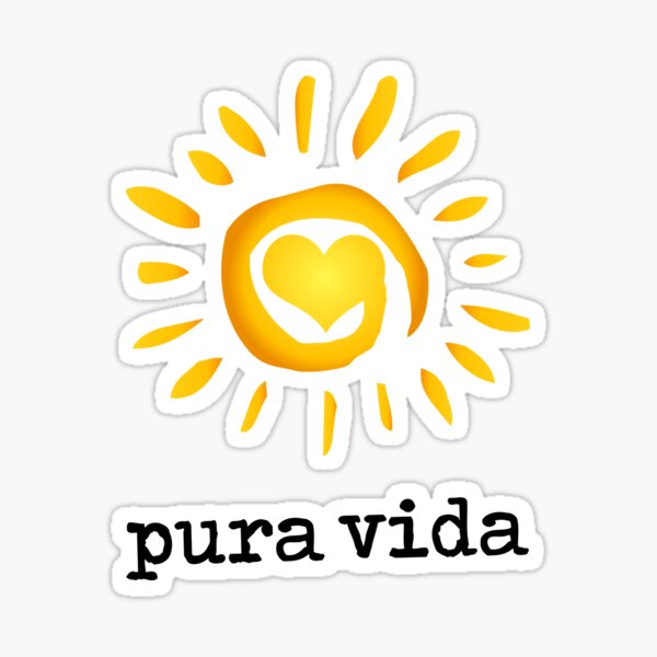 Pura Vida Sticker