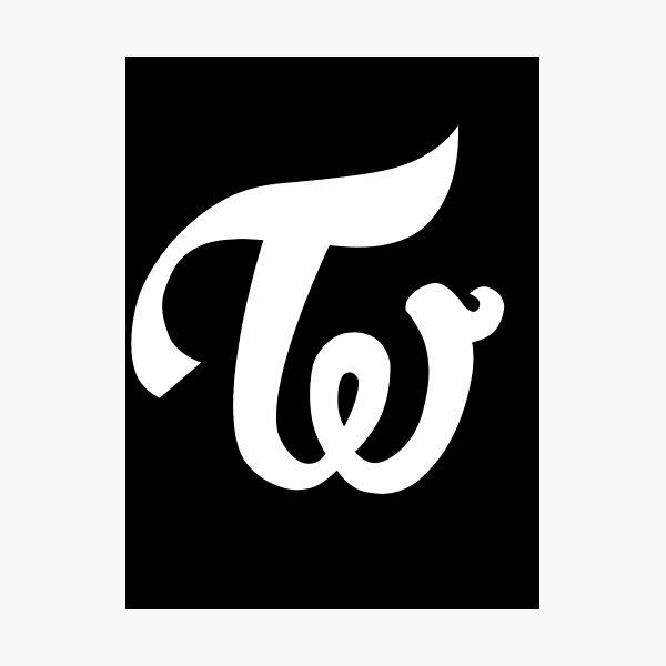 Twice Kpop Logo Photographic Print By Tiffare Redbubble