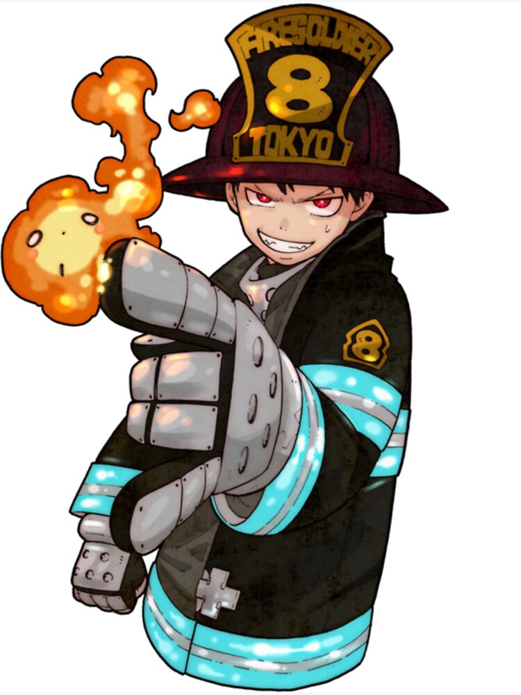 Notebook: Fire Force, enen no shouboutai, Hibana, Amazing College