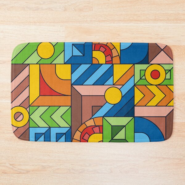 Item preview, Colorful Geometric Mosaic Background designed and sold by Robert Lynch.