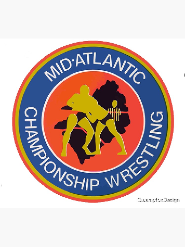 "Mid Atlantic Championship Wrestling" Art Print By SwampfoxDesign ...