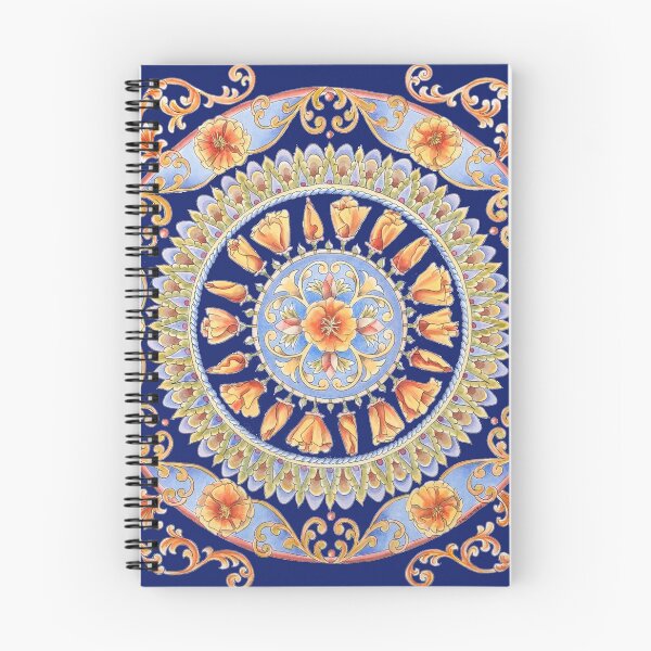 Item preview, California poppy Mandala designed and sold by Julie Ann Accornero.