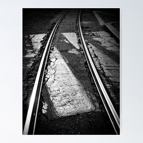 Aperçu de l'œuvre Tramway tracks créée et vendue par laurentlesax.