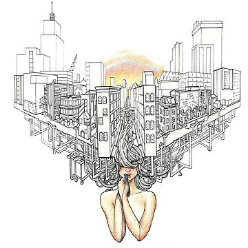 Artwork thumbnail, Sewer Princess Sunset by serenekitchen