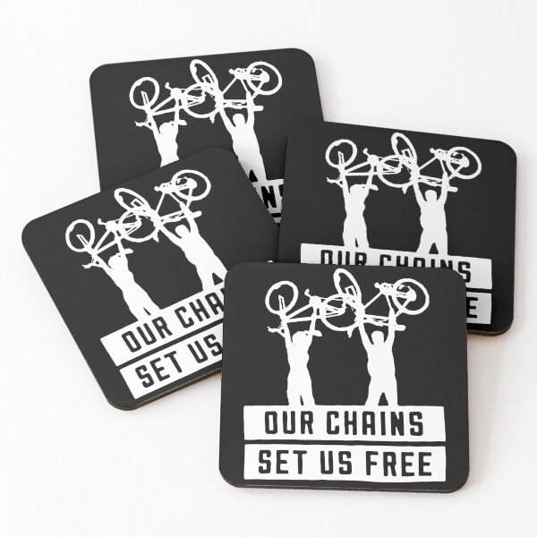 Item preview, Our Chains Set Us Free designed and sold by thinkbicycle.