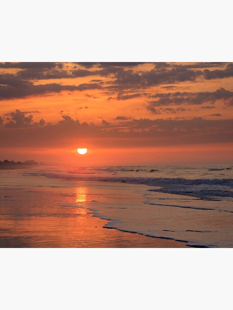 "Sunset on Emerald Isle, North Carolina" Photographic Print by