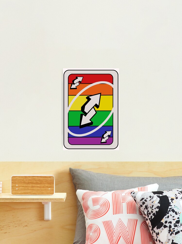 Pride Uno Reverse card Art Board Print for Sale by Bumble-Buzzing