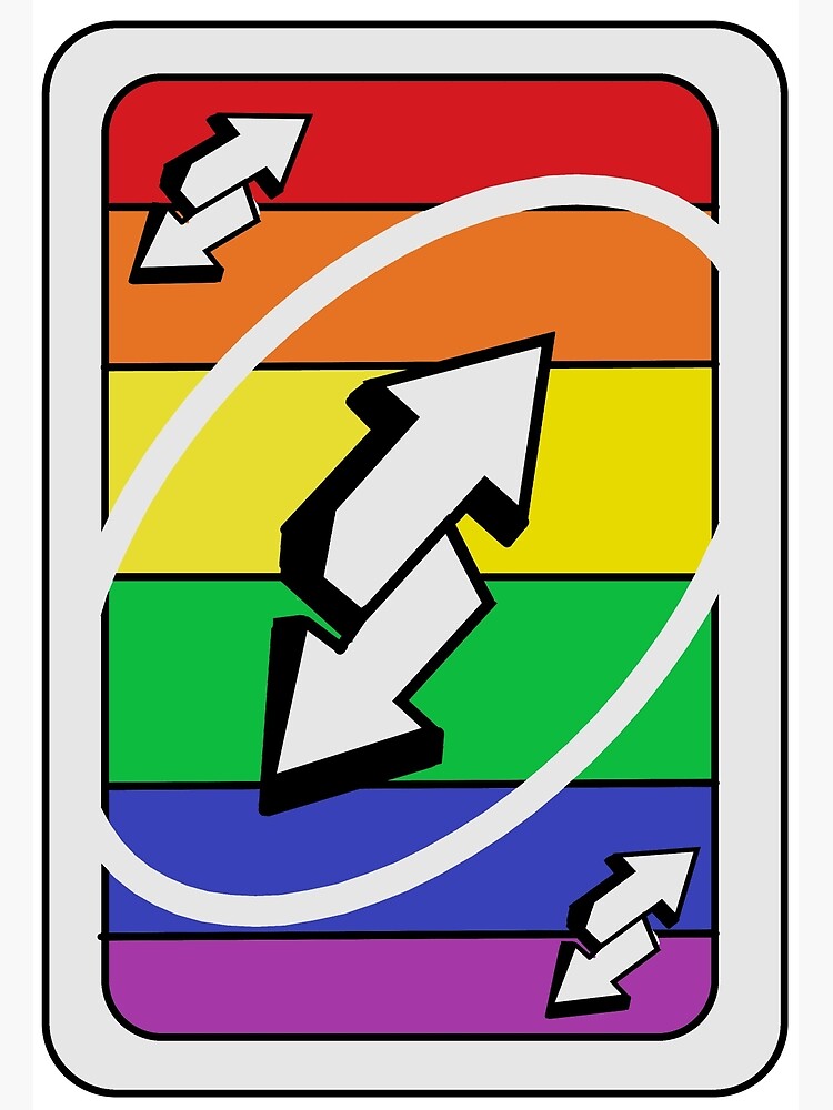 Pride Uno Reverse card Greeting Card for Sale by Bumble-Buzzing