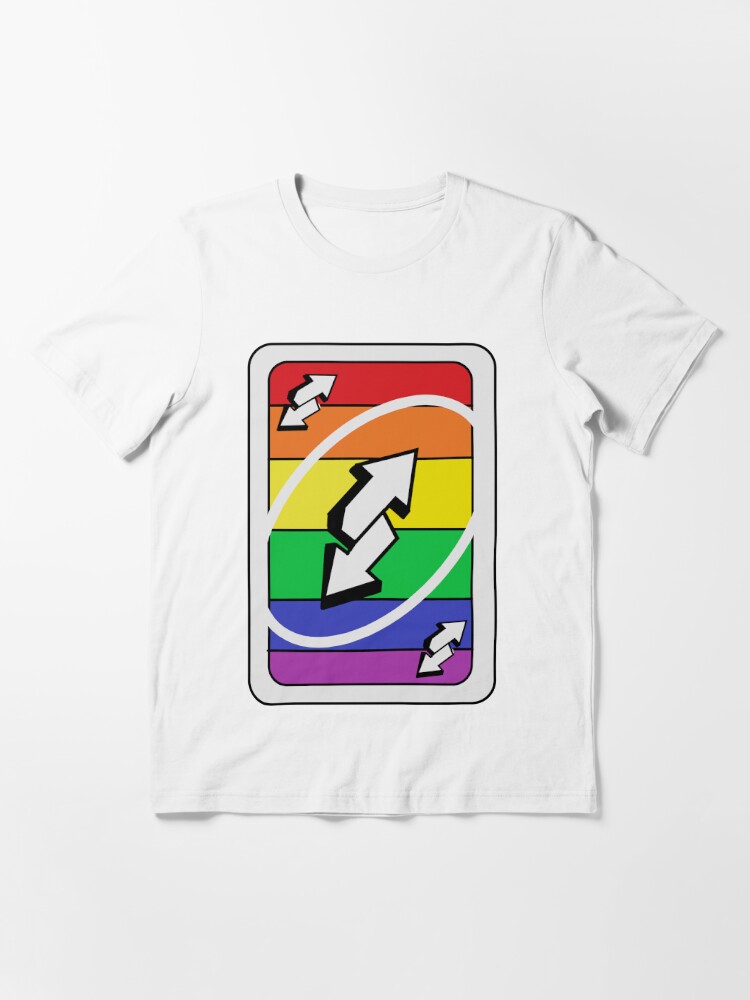 Pride Uno Reverse card Essential T-Shirt for Sale by Bumble