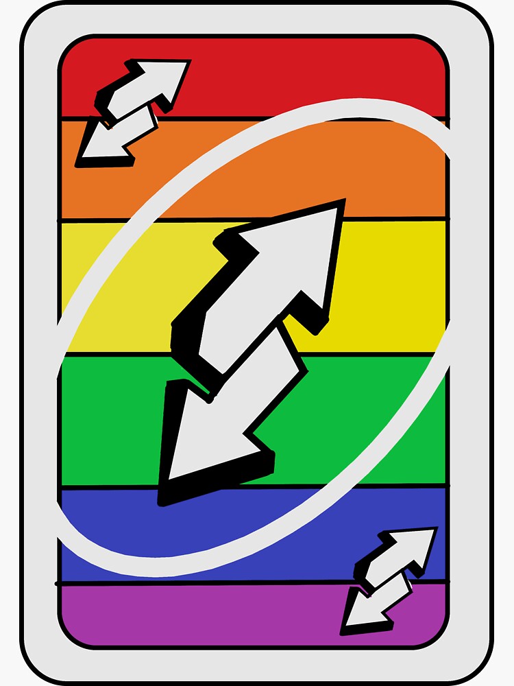 uno reverse card rainbow