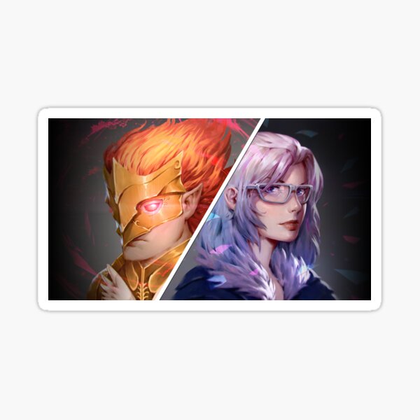 MeatPossible - Grand Inquisitor Sorato & Knight Captain Lunaya Sticker