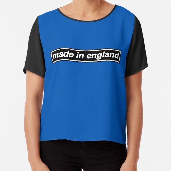 Made In England - OASIS Band Tribute Chiffon Top