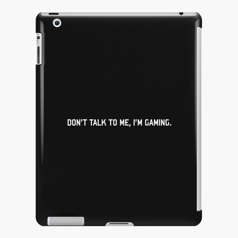 DON'T MAKE ME PAUSE MY GAME, I AM A CRAZY GAMER, MATTE COVER 6X9 NOTEBOOK
