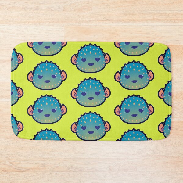 Item preview, Lovestruck Pufferfish designed and sold by ZaryaKiqo.