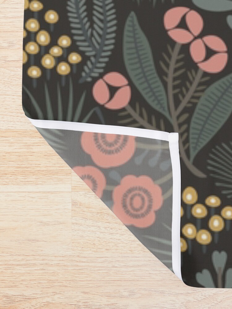 Alternate view of Night Garden Shower Curtain