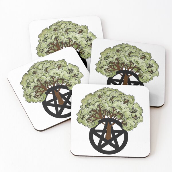 Item preview, Pagan Pentacle Tree designed and sold by imphavok.