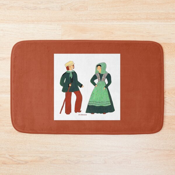 Item preview, Costume of vine growers in PICARDIE, France designed and sold by Catherine Debusne.
