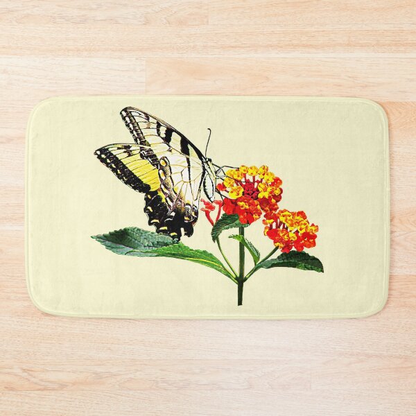 Item preview, Tiger Swallowtail on Lantanas designed and sold by Susan Savad.