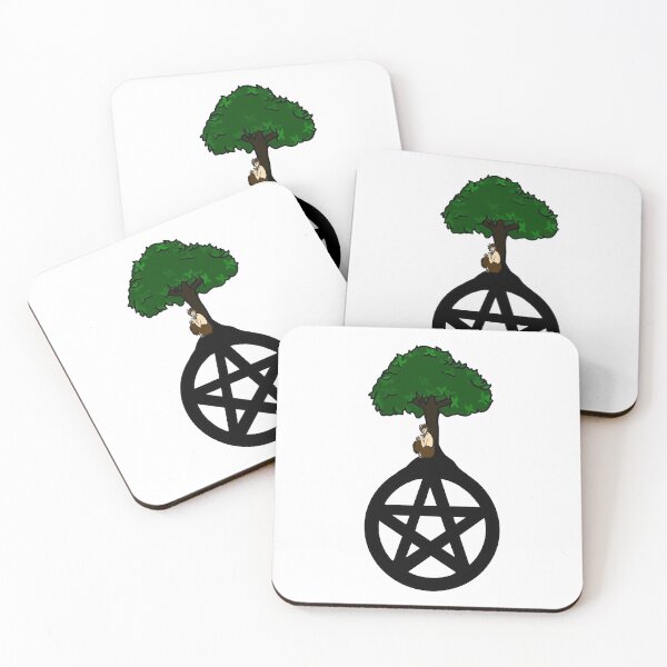 Item preview, Pagan Pan Pentacle Tree designed and sold by imphavok.