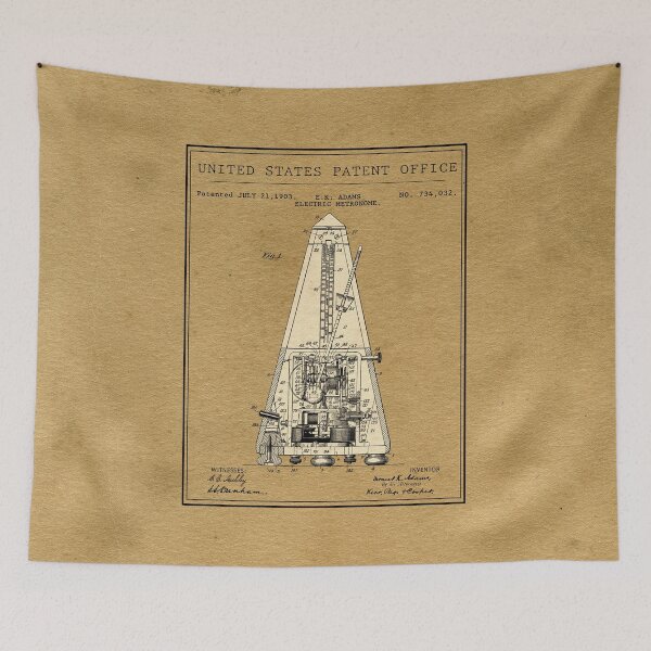 Item preview, United States Office Patent - Electric Metronome E.K.Adams designed and sold by Quentin1984.