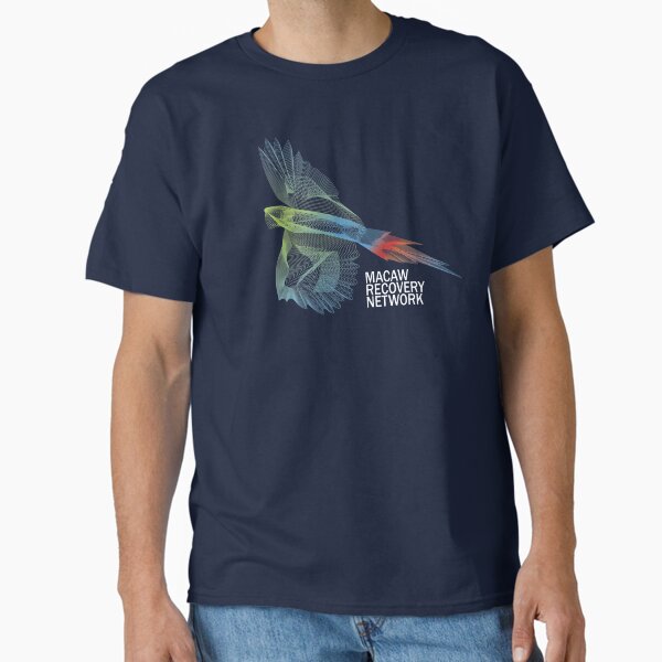Great Green Macaw Print - Macaw Recovery Network  Classic T-Shirt